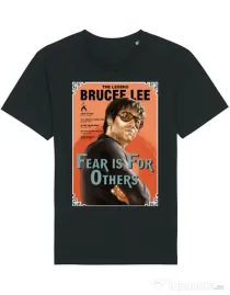 Tricou STANLEY STELLA barbat Fear is for others Negru