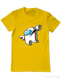 Tricou ADLER barbat Slow mo Galben