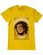 Tricou ADLER barbat Rasta man Galben