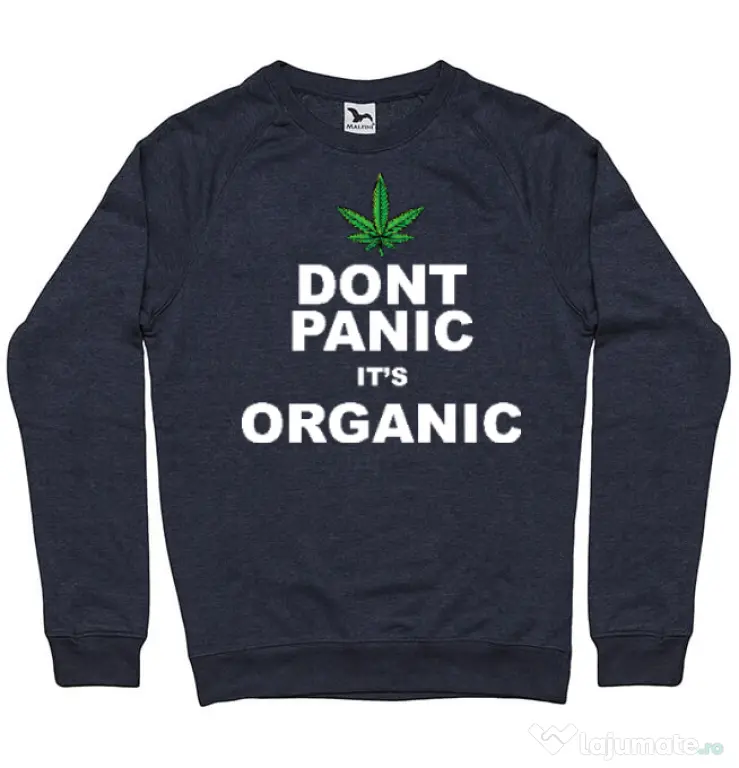 Bluza ADLER barbat Organic Denim inchis