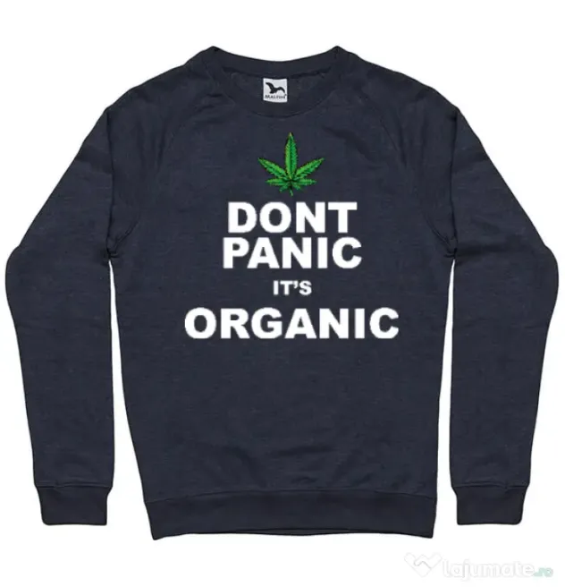 Bluza ADLER barbat Organic Denim inchis