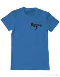 Tricou ADLER barbat 5 minute Albastru azuriu