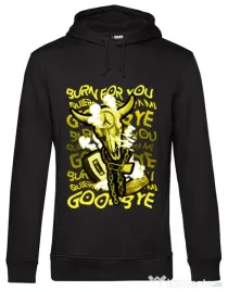 Hoodie barbat cu gluga Symbolism Negru