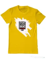 Tricou ADLER barbat ZIUA CAND MA SCHIMB - Adi Morosanu Galben