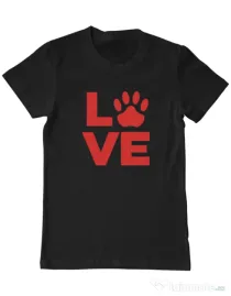 Tricou personalizat barbat Love Kola Kariola Rosu Negru