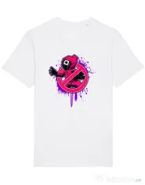 Tricou STANLEY STELLA barbat Squid Game 2 Alb