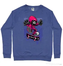 Bluza personalizata barbat Squid Game 3 Albastru melanj
