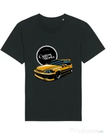 Tricou STANLEY STELLA barbat Yellow Civic Negru