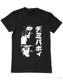 Tricou personalizat barbat Otaku Scream Negru