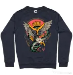 Bluza personalizata barbat Tattoo Fighting Denim inchis