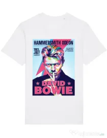 Tricou STANLEY STELLA barbat David Bowie Alb