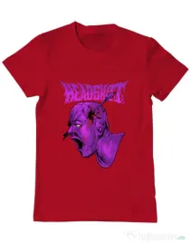 Tricou personalizat barbat HEADSHOT Rosu