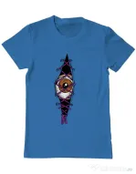 Tricou personalizat barbat INSIDE OF ME Albastru azuriu