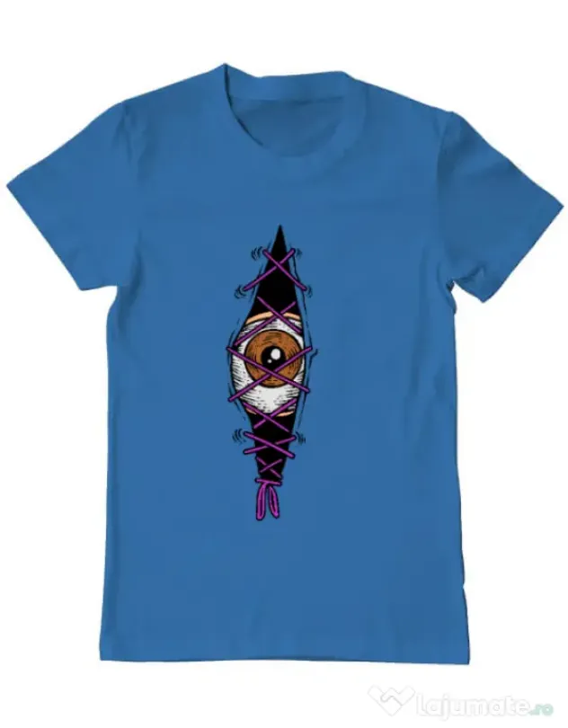 Tricou personalizat barbat INSIDE OF ME Albastru azuriu