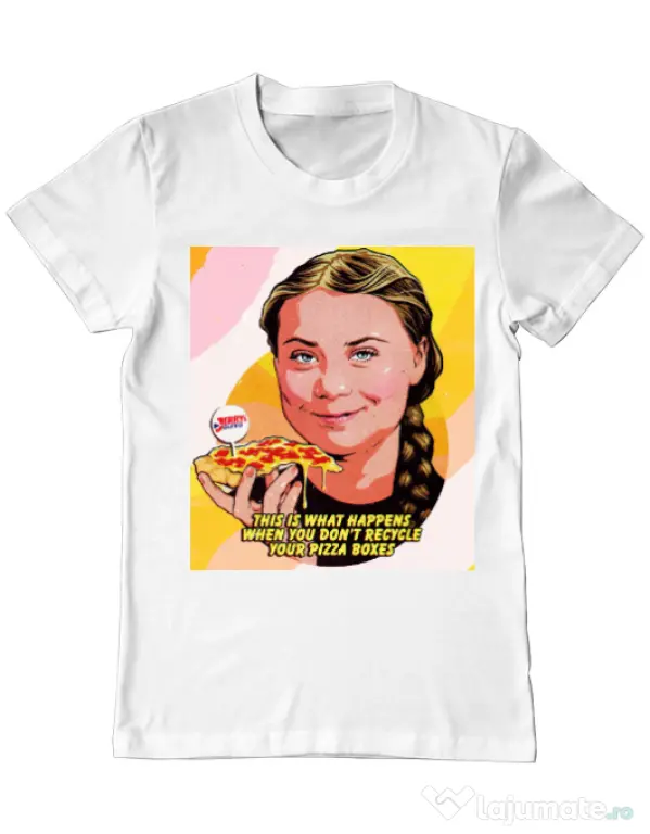Tricou personalizat barbat Greta\'s Revenge Alb