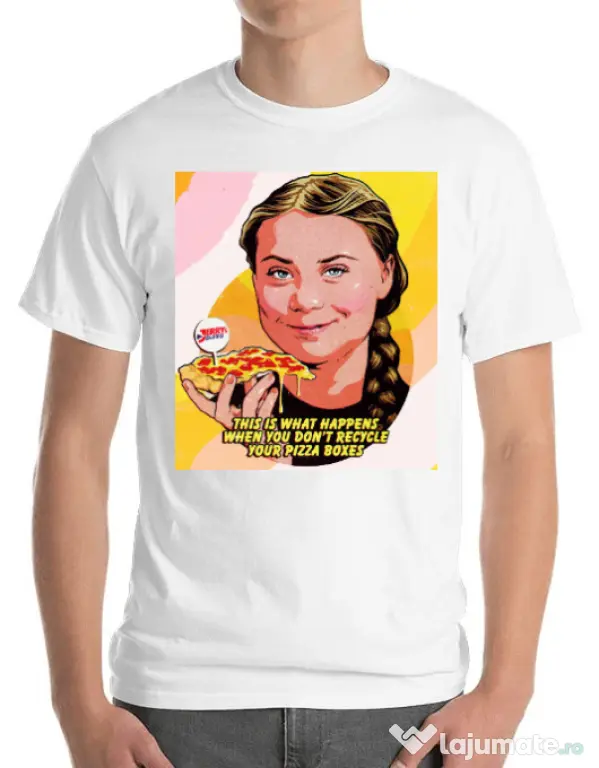 Tricou personalizat barbat Greta\'s Revenge Alb