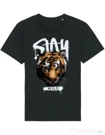 Tricou STANLEY STELLA barbat Stay Wild Negru