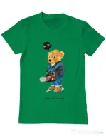 Tricou personalizat barbat Now or never Verde mediu