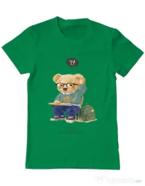 Tricou personalizat barbat Just Stay Curious Verde mediu