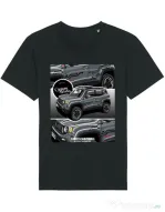 Tricou STANLEY STELLA barbat Jeep Renegade Trailhawk Negru