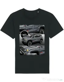 Tricou STANLEY STELLA barbat Jeep Renegade Trailhawk Negru