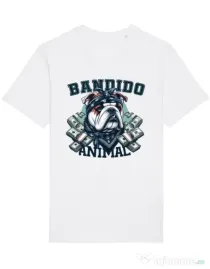 Tricou STANLEY STELLA barbat BULLDOG 07 Alb