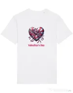 Tricou STANLEY STELLA barbat Valentine\'s Day  2025 Alb