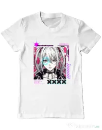 Tricou personalizat barbat GLITCH IN THE SYSTEM Alb