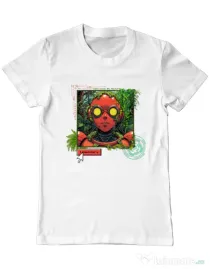 Tricou personalizat barbat Ebraced by nature Alb