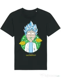 Tricou STANLEY STELLA barbat I'm just saiyantist Negru