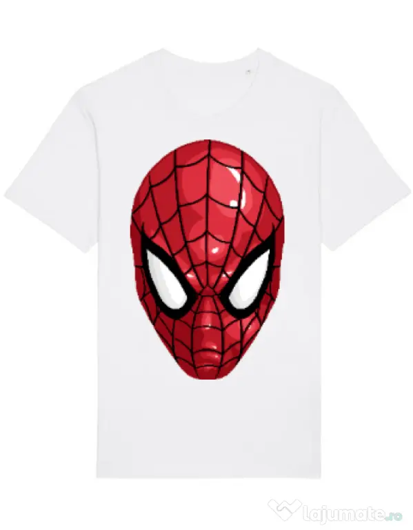 Tricou STANLEY STELLA barbat Spiderman mask Alb