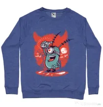Bluza ADLER barbat Plankton Albastru melanj