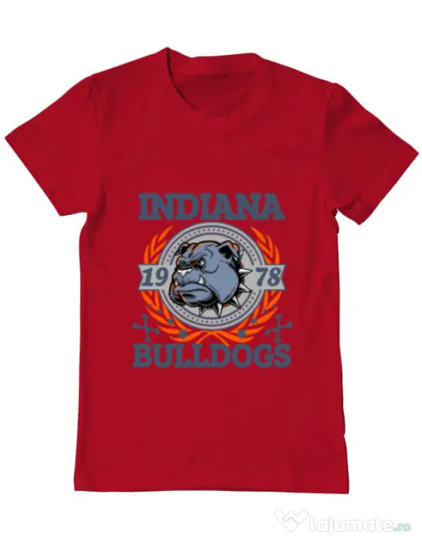 Tricou ADLER barbat Indiana Bulldogs Rosu