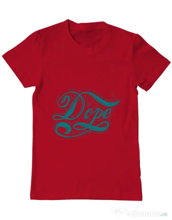 Tricou ADLER barbat Dope Rosu