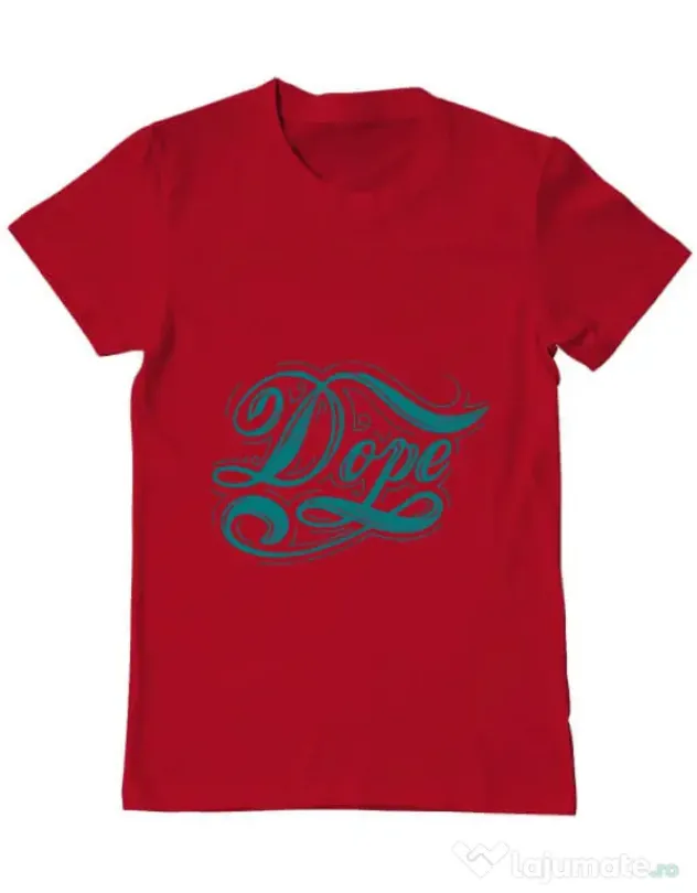 Tricou ADLER barbat Dope Rosu