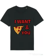Tricou STANLEY STELLA barbat I want you Negru