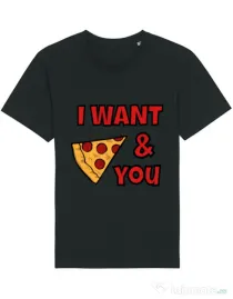 Tricou STANLEY STELLA barbat I want you Negru