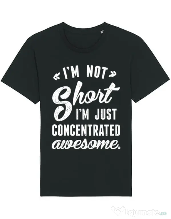 Tricou STANLEY STELLA barbat Concentrated awesome Negru