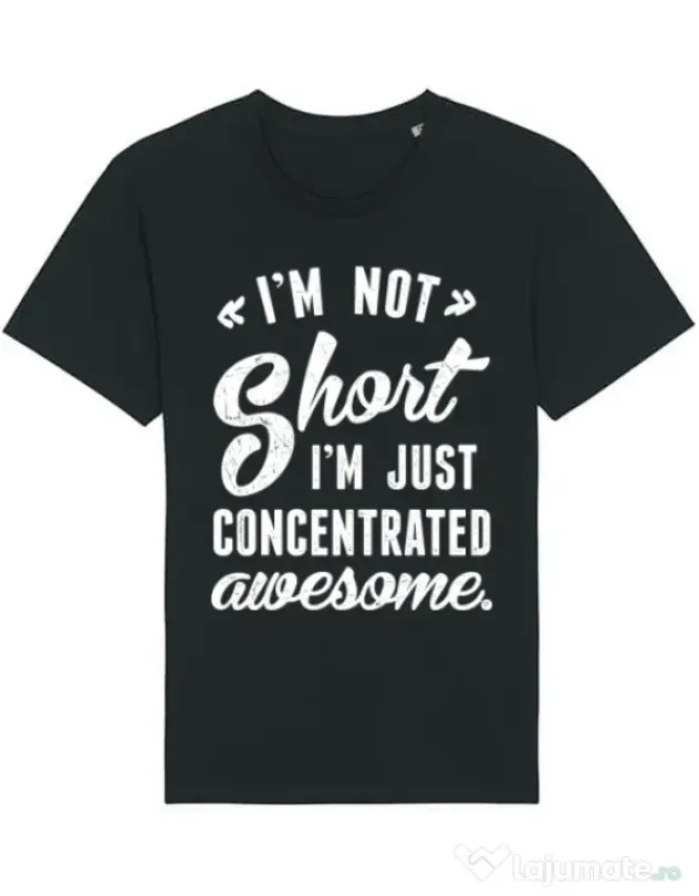 Tricou STANLEY STELLA barbat Concentrated awesome Negru