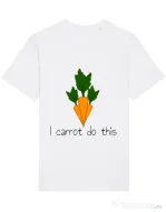 Tricou STANLEY STELLA barbat I carrot do this Alb