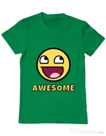 Tricou ADLER barbat Awesome Verde mediu