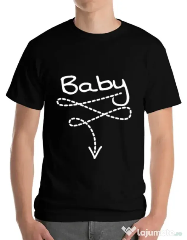 Tricou ADLER barbat Baby Negru