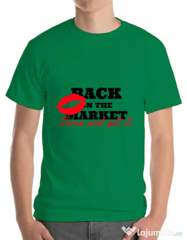 Tricou ADLER barbat Come and get it Verde mediu