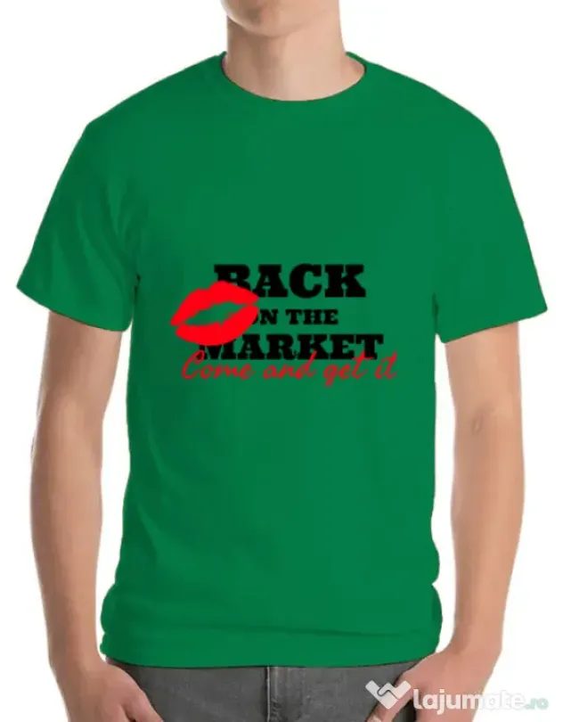 Tricou ADLER barbat Come and get it Verde mediu