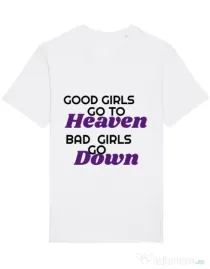 Tricou STANLEY STELLA barbat Bad girls go down Alb