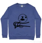 Bluza ADLER barbat Cereal Guy Albastru melanj