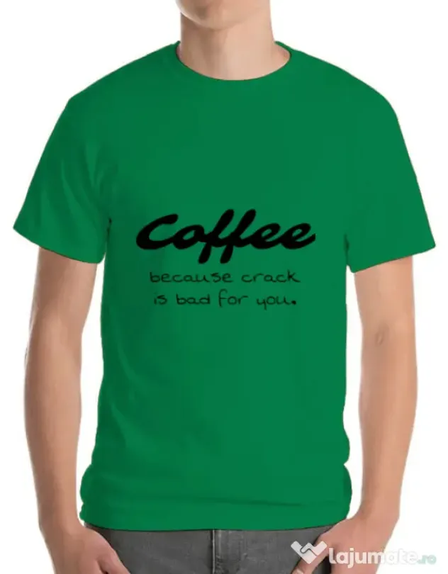 Tricou ADLER barbat Coffee Verde mediu