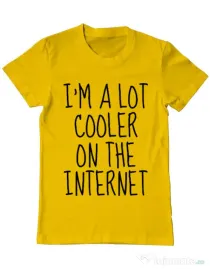 Tricou ADLER barbat Cooler on the internet Galben