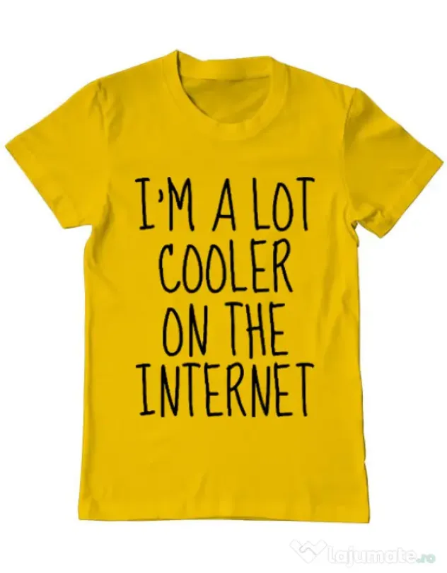Tricou ADLER barbat Cooler on the internet Galben