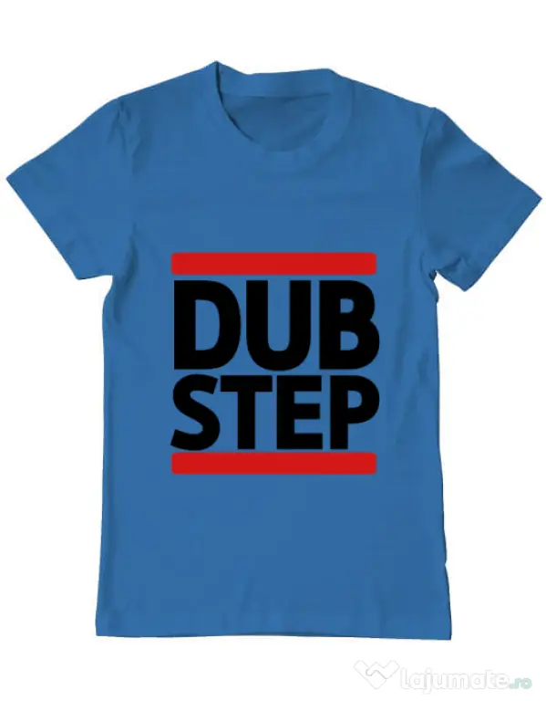 Tricou ADLER barbat Dubstep Albastru azuriu